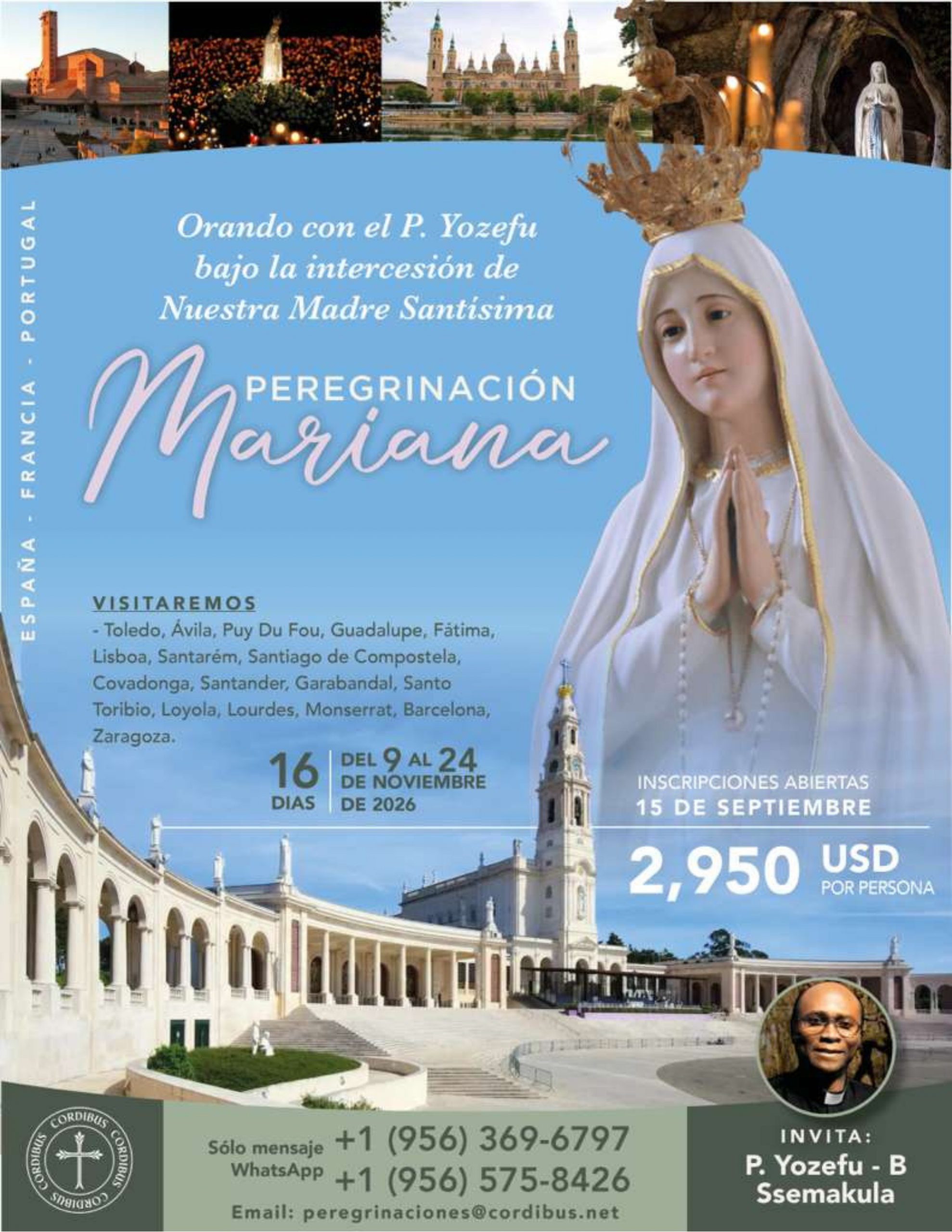 Peregrinación Mariana Flyer